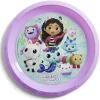 Gifi Assiette plate enfant Gabby et la Maison Magique plastique Ø21cm