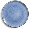 Gifi Assiette plate grès bleu Ø27,5cm