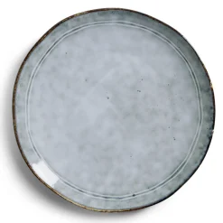 Gifi Assiette plate grès cuivré Ø26cm