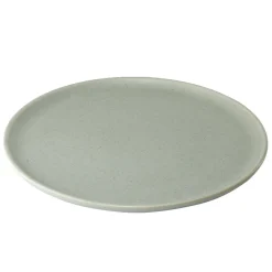 Gifi Assiette plate Julie en grès vert Ø27cm