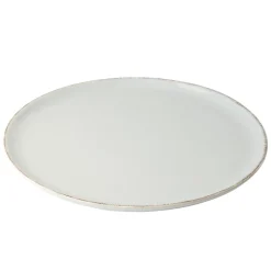 Gifi Assiette plate Lisbonne en grès gris Ø27cm