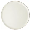 Gifi Assiette plate Lisbonne en grès beige Ø27cm