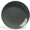 Gifi Assiette plate Madrid Ø27cm faïence grise