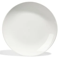 Gifi Assiette plate Madrid Ø27cm faïence blanche