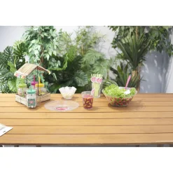 Gifi Assiette plate plastique pastèque envoy paradise