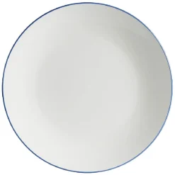 Gifi Assiette plate porcelaine blanc Ø26,5cm