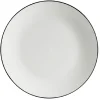 Gifi Assiette plate porcelaine blanc Ø26,5cm