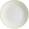 Gifi Assiette plate porcelaine blanc Ø26,5cm