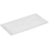 Gifi Assiette plate rectangulaire porcelaine blanc