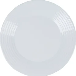 Gifi Assiette plate ronde blanche Harena