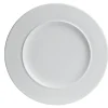 Gifi Assiette plate ronde blanche unie Galaxy
