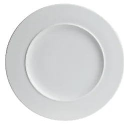 Gifi Assiette plate ronde blanche unie Galaxy