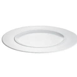 Gifi Assiette plate ronde blanche unie Galaxy