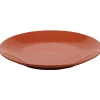 Gifi Assiette plate ronde corail unie