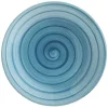 Gifi Assiette plate ronde déco spirale Ø25 cm