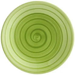 Gifi Assiette plate ronde déco spirale Ø25 cm