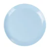 Gifi Assiette plate ronde Luminarc unie bleu clair Diwali