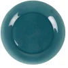 Gifi Assiette plate ronde Luminarc unie bleu foncé Zana