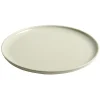 Gifi Assiette plate ronde Oslo taupe