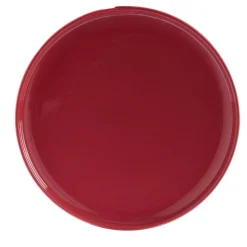Gifi Assiette plate ronde Oslo rouge
