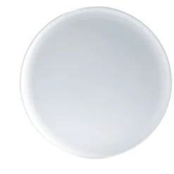 Gifi Assiette plate ronde Oslo blanche