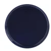 Gifi Assiette plate ronde Oslo bleue