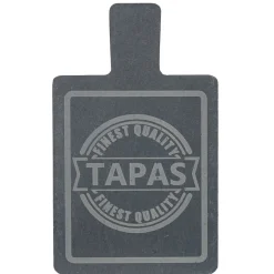 Gifi Assiette rectangulaire à tapas en ardoise