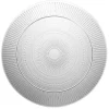 Gifi Assiette ronde plate en verre transparent Luminarc Louison ø 25 cm