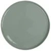Gifi Assiette ronde plate Nordic porcelaine vert