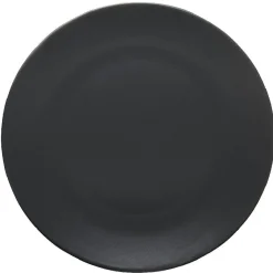 Gifi Assiette ronde plate uni gris
