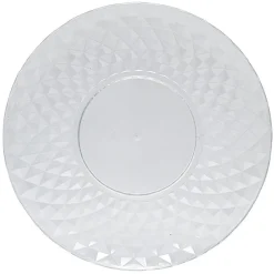 Gifi Assiettes plates en plastique x6