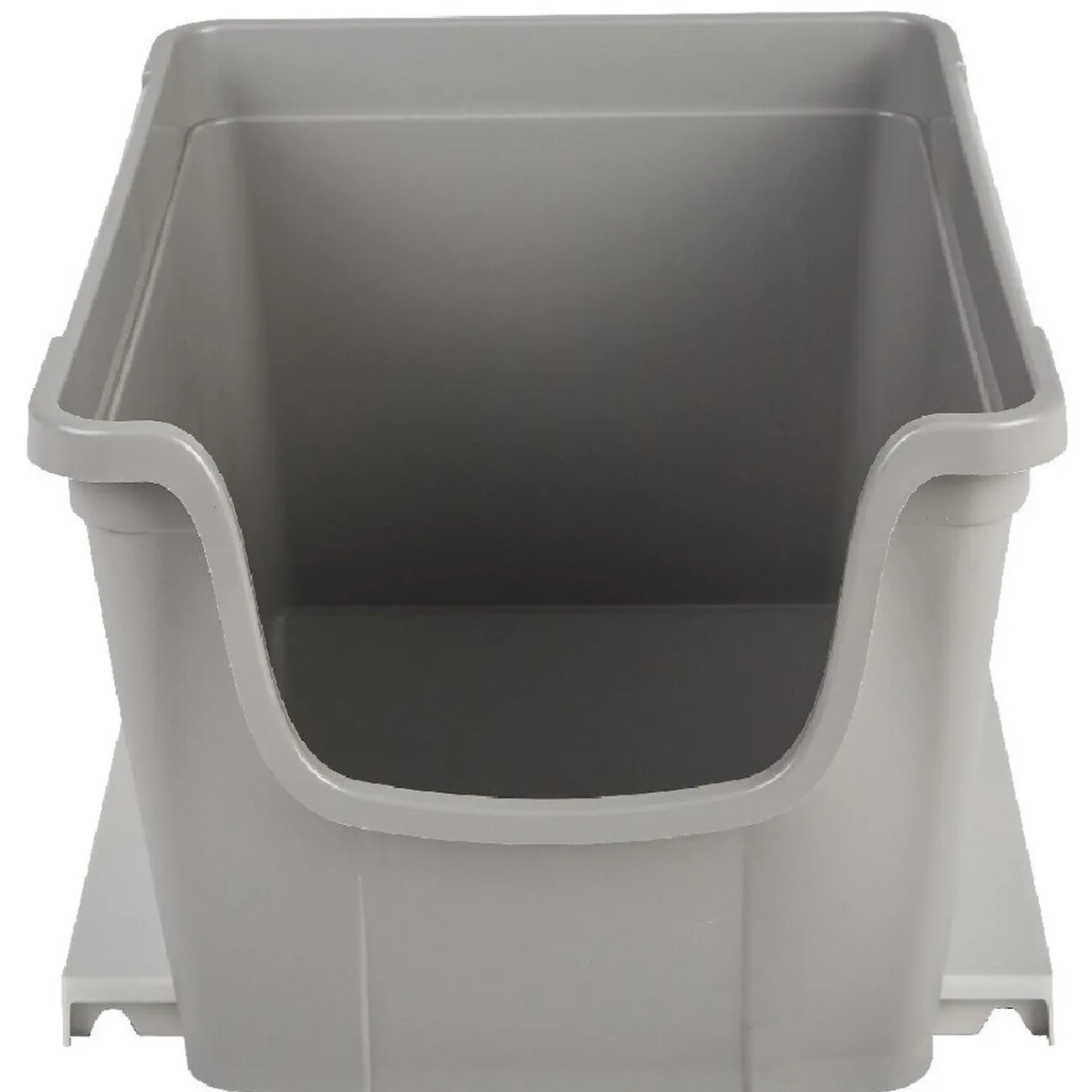 Gifi Rangement|Bac à bec empilable taupe 14 L