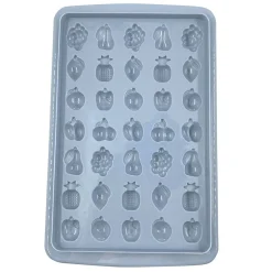 Gifi Bac à glaçons forme fruit avec réservoir et pelle