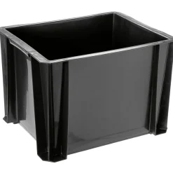 Gifi Rangement|Bac de manutention noir 16L