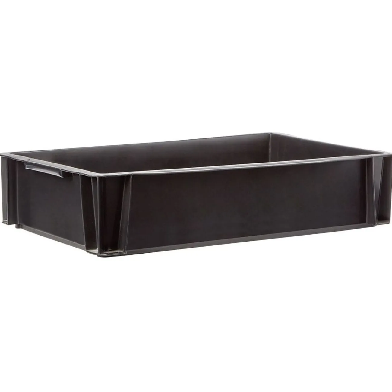 Gifi Rangement|Bac de manutention noir 18L