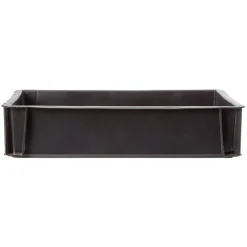 Gifi Rangement|Bac de manutention noir 18L