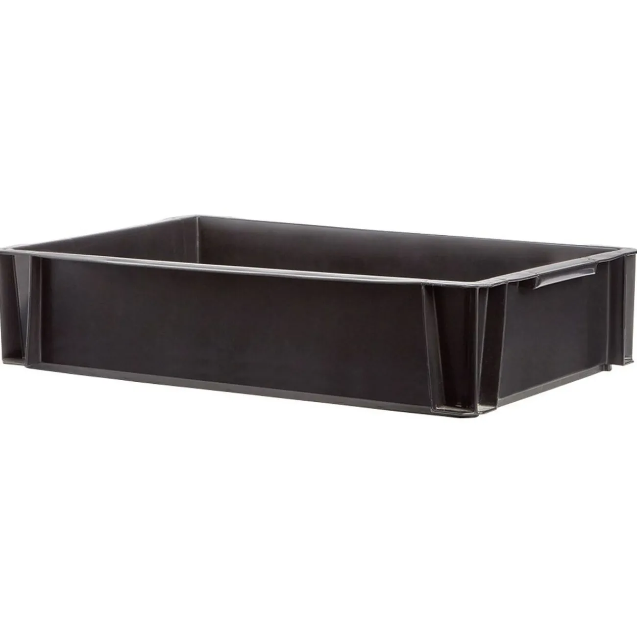 Gifi Rangement|Bac de manutention noir 18L