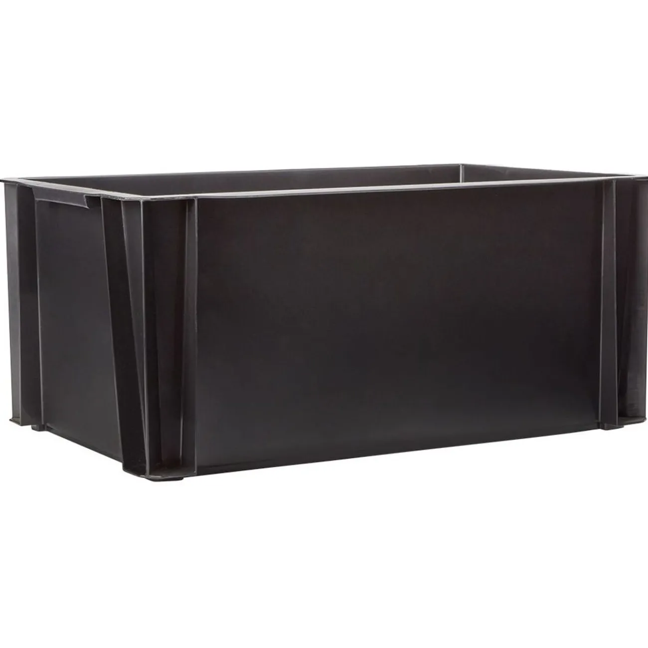 Gifi Rangement|Bac de manutention noir 36L