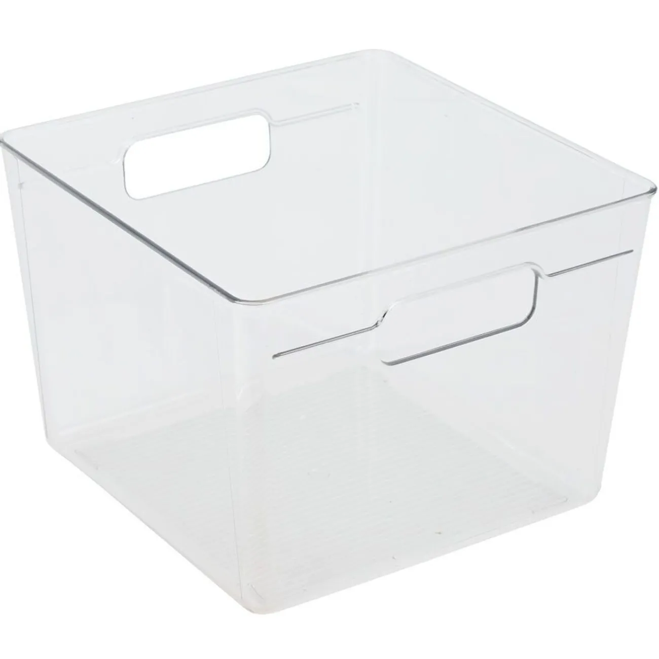 Gifi Bac de rangement carré transparent pour frigo 5,5L
