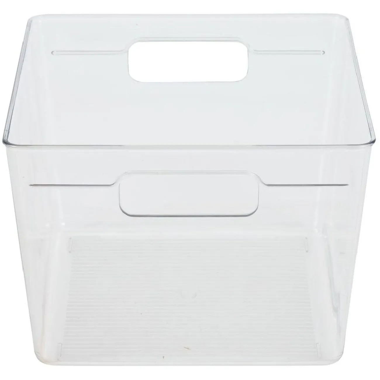Gifi Bac de rangement carré transparent pour frigo 5,5L
