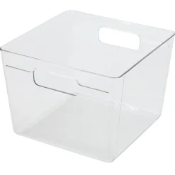 Gifi Bac de rangement carré transparent pour frigo 5,5L