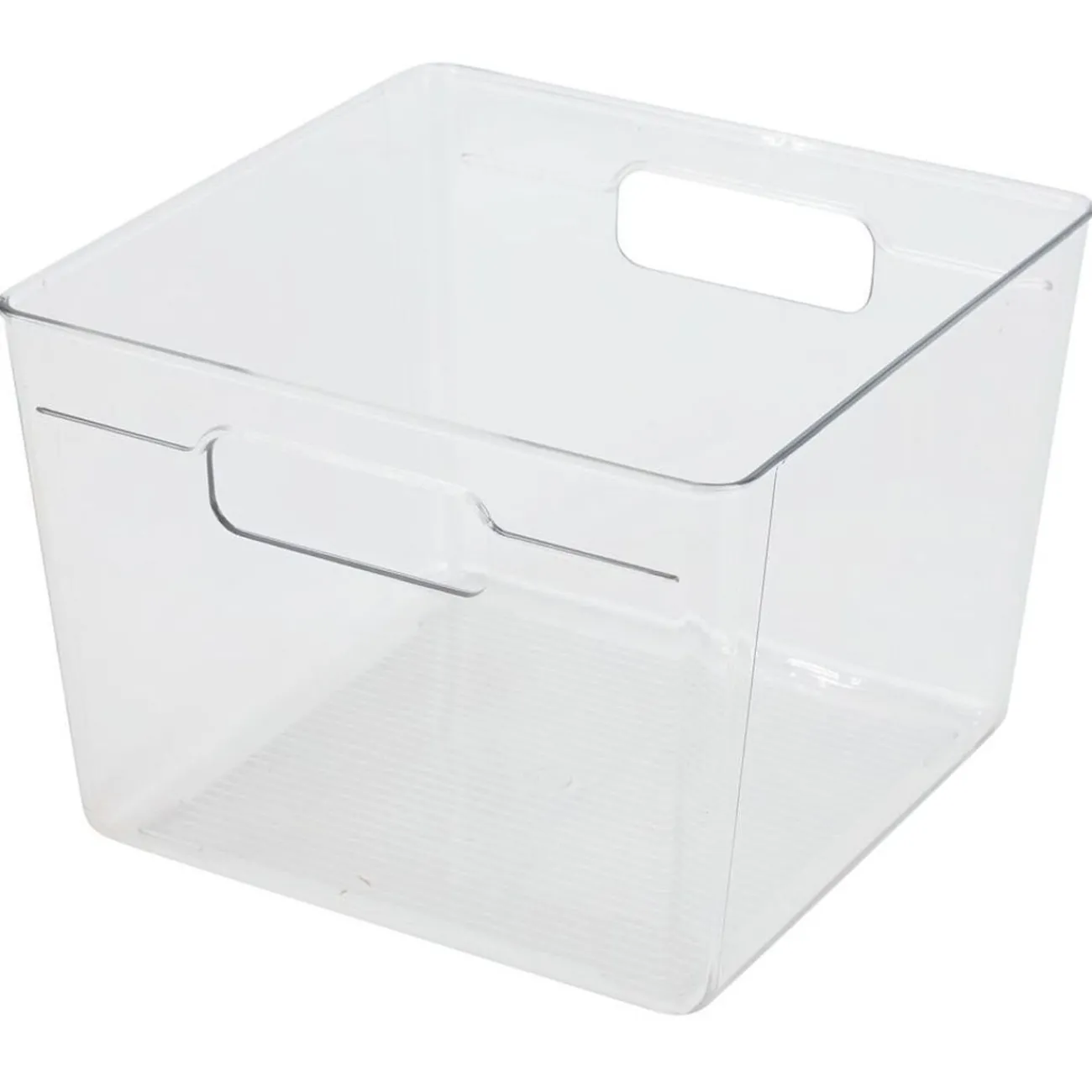 Gifi Bac de rangement carré transparent pour frigo 5,5L