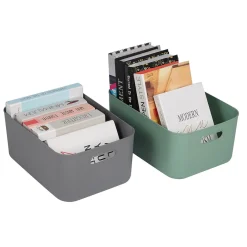 Gifi Rangement|Bac de rangement plastique moyen modèle 14L