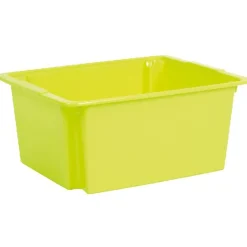 Gifi Rangement|Bac de rangement vert 22 L