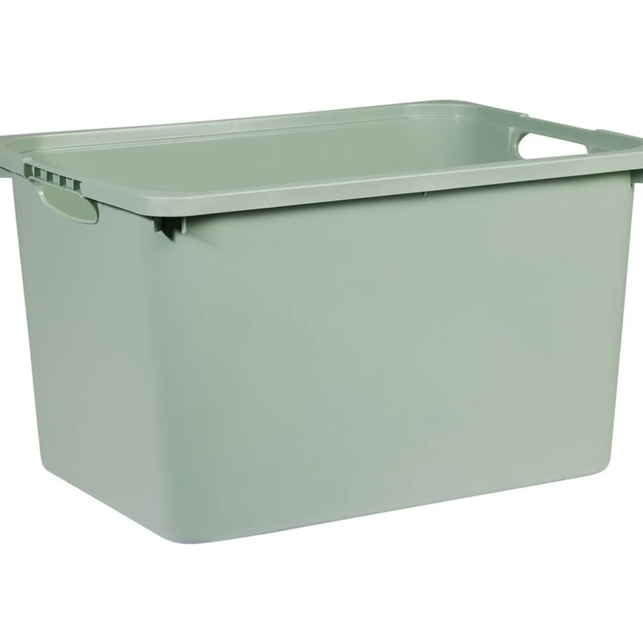 Gifi Rangement|Bac en plastique vert 30x23xH42 cm