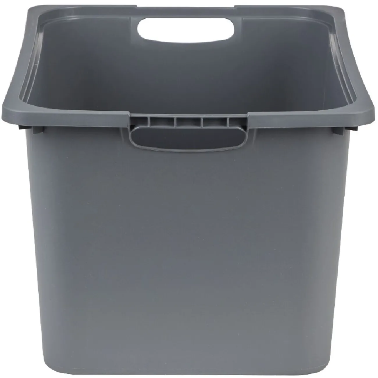 Gifi Rangement|Bac plastique gris