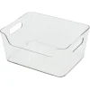 Gifi Bac rangement frigo 3,5L plastique transparent 22,4x17,3xH10cm