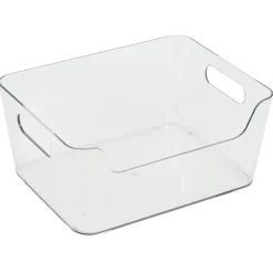Gifi Bac rangement frigo 3,5L plastique transparent 22,4x17,3xH10cm