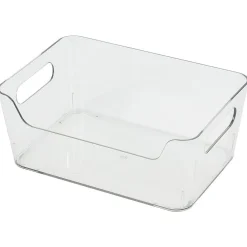 Gifi Bac rangement frigo 2L plastique transparent 20,5x14xH8,5cm