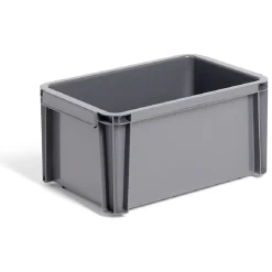 Gifi Rangement|Bac renforcé rangement plastique gris 5L
